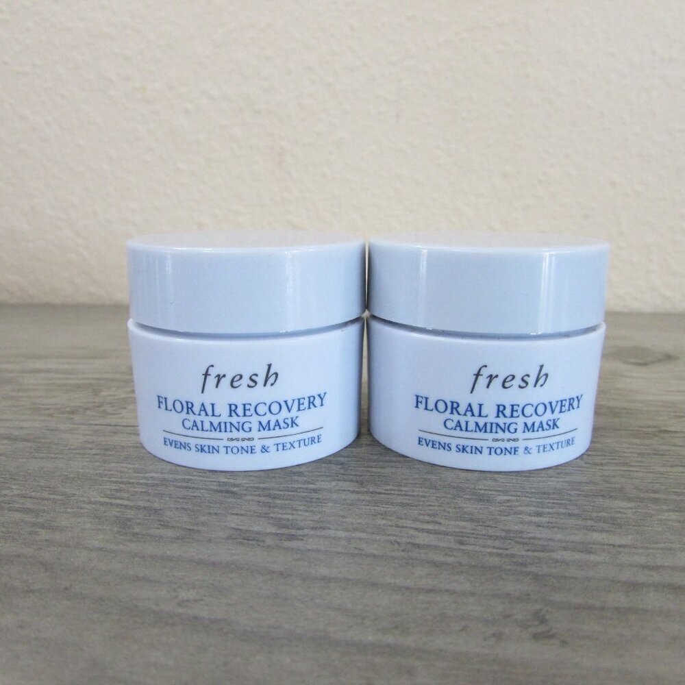 2 Pack fresh Floral Recovery Calming Mask - 0.5 oz / 1.5ml each